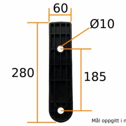 Baldakin - 100cm Vange/veggfeste -Møbler Salgsbutikk org 10020cm20feste scaled