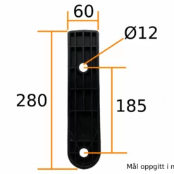 Baldakin - 120cm Vange/veggfeste -Møbler Salgsbutikk org 12020cm20feste scaled