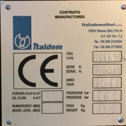 Hydraulisk Hammer GK-165 S - 3-4 Tonn -Møbler Salgsbutikk org 19439 01