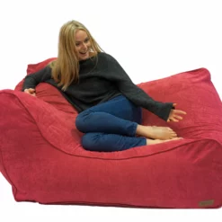 Fuchsiarosa Kordfløyel Trekk Til Sittesekk -Møbler Salgsbutikk org 21526 trekk floyel rose 051 scaled