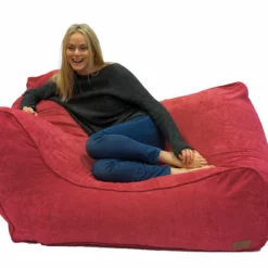 Fuchsiarosa Kordfløyel Trekk Til Sittesekk -Møbler Salgsbutikk org 21526 trekk floyel rose 061 scaled