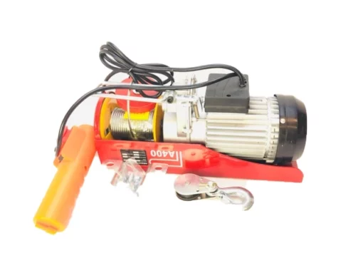 Elektrisk Vinsj 400 Kg 12 Meter Vaier -Møbler Salgsbutikk org 22975 elektrisk vinsj pa400 00