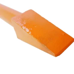 Vedkløyver Svartor -Møbler Salgsbutikk org 23176 Handdrevet vedkloyve orange11