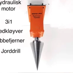 Vedkløyver Til Gravemaskin YDH80 3i1 Drill 5-8 Tonn Maskin -Møbler Salgsbutikk org 3i120vedkloyver20jorddrill20stubbefjerner20wee.no