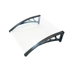 Baldakin Glass 60 Cm Bredt 150 Cm Ut Fra Vegg