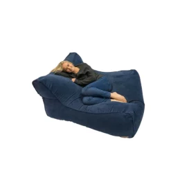 Mørkeblått Kordfløyel Trekk Til Sittesekk -Møbler Salgsbutikk org DSC02878 Edit