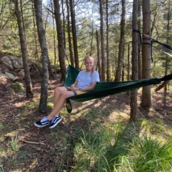 Hengekøye WiseOwl Singel Grønn -Møbler Salgsbutikk org IMG 7131