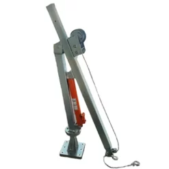 Kran XL Preben Kaldgalvanisert Med Vinsj 500 Kg