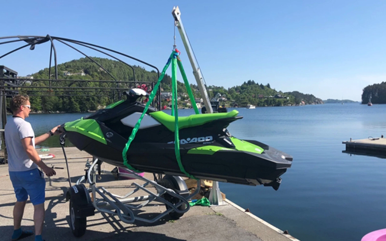 Kran Viktor Galvanisert Uten Vinsj 1000 Kg 11 Kran Viktor Galvanisert Uten Vinsj 1000 Kg - Bilde 9