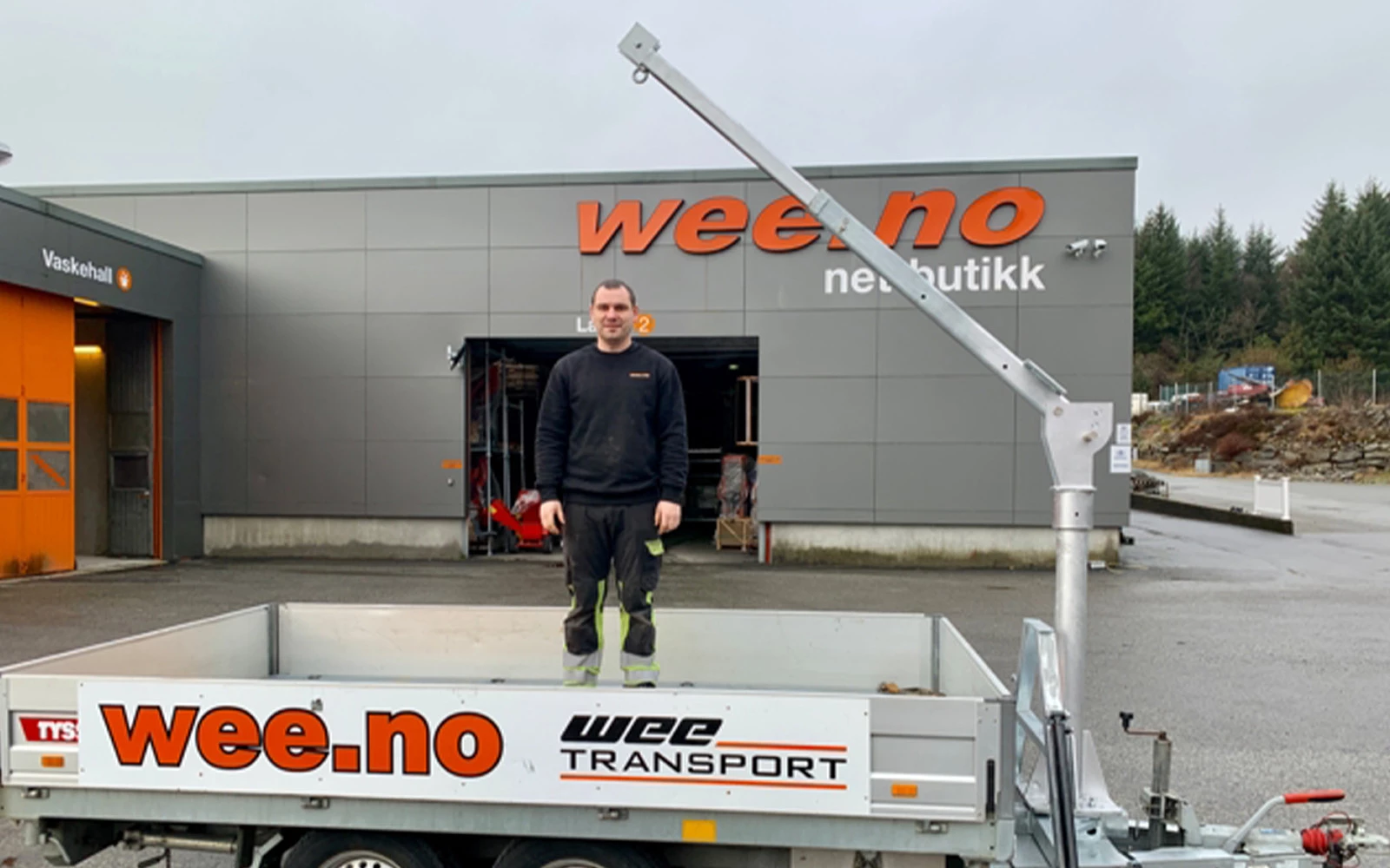 Kran Viktor Galvanisert Uten Vinsj 1000 Kg 5 Kran Viktor Galvanisert Uten Vinsj 1000 Kg - Bilde 3