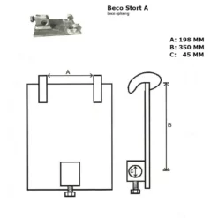 Becofeste Stort A -Møbler Salgsbutikk org Maltegning20Becofeste20Stort20A20Artikkelnr2017028 01