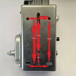 Manuell Vinsj Galvanisert 1200 Kg 40 Meter Vaier -Møbler Salgsbutikk org Manuell20vinsj20galvanisert20120020kg204020meter20vaier202119020 202