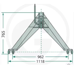 A-ramme Kat.3 Traktordel -Møbler Salgsbutikk org a ramme kat.3