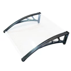 Baldakin Glass 100 Cm Bredt 100 Cm Ut Fra Vegg