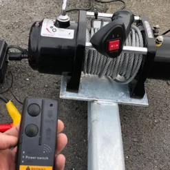 Elektrisk Vinsj 2700 Kg 20 Meter Vaier -Møbler Salgsbutikk org elektrisk vinsj 2700kg 08