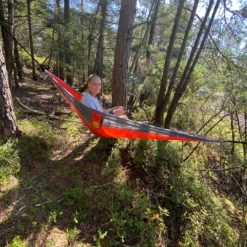 Hengekøye WiseOwl Singel Oransje -Møbler Salgsbutikk org hengekoye wiseowl oransje 031