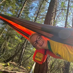 Hengekøye WiseOwl Singel Oransje -Møbler Salgsbutikk org hengekoye wiseowl oransje 081