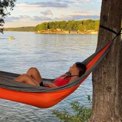 Hengekøye WiseOwl Singel Oransje -Møbler Salgsbutikk org hengekoye wiseowl oransje 13