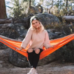 Hengekøye WiseOwl Singel Oransje -Møbler Salgsbutikk org hengekoye wiseowl oransje 14