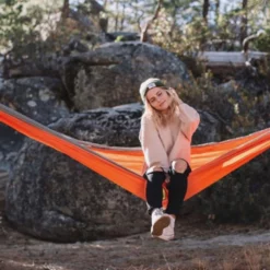 Hengekøye WiseOwl Singel Oransje -Møbler Salgsbutikk org hengekoye wiseowl oransje 15