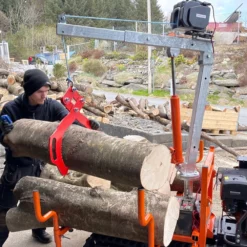 Kran XL Preben Kaldgalvanisert Med Vinsj 500 Kg -Møbler Salgsbutikk org kran preben 500kg 04