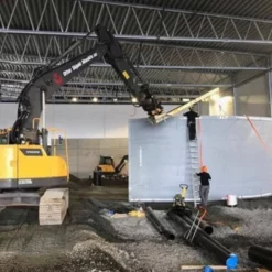 Kranbom 5 Meter 4 Tonn S70-S90, Varmgalvanisert -Møbler Salgsbutikk org kranbom galvanisert 5m4t 07