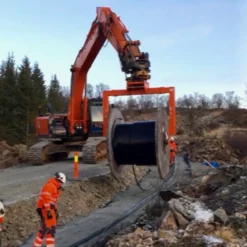 K34 Løfteåk For Tromler 8 Tonn S60 Til S90 Feste Med Rotator -Møbler Salgsbutikk org lofteaak kabeltrommel k34 gravemaskin 013