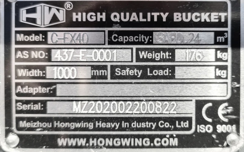 Fast Pusseskuff EX40 - S40 3-6 Tonn 8 Fast Pusseskuff EX40 - S40 3-6 Tonn - Bilde 6