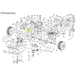 Reim AX750Li (XPA 782) Fra Motor Til Giroverføring Knivdrift Pos.114 Krattknuser 66 Cm -Møbler Salgsbutikk org reim ax750li 05