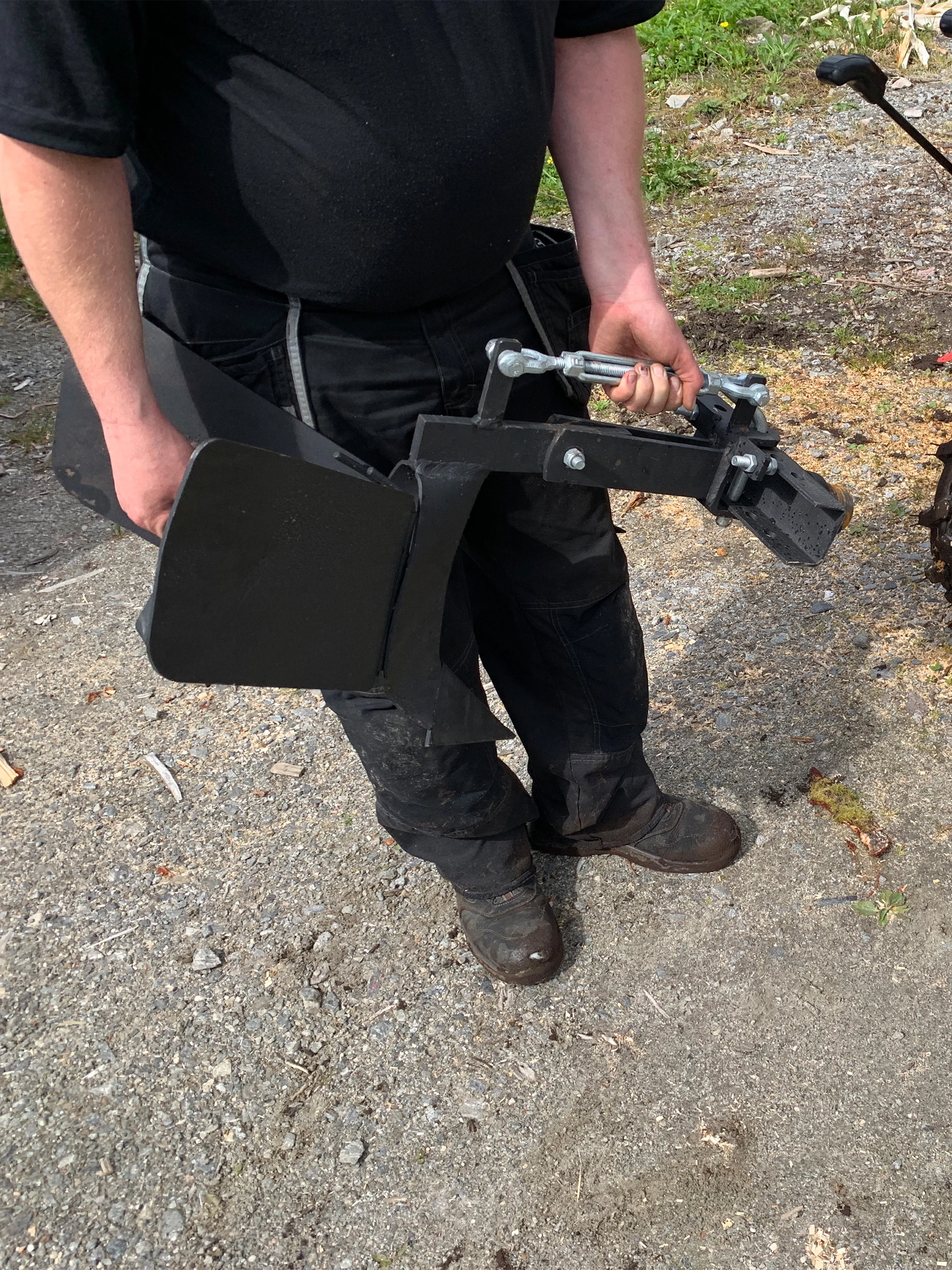 Hyppeskjær Til Tohjulstraktor For Løse Masser. 11 Hyppeskjær Til Tohjulstraktor For Løse Masser. - Bilde 9