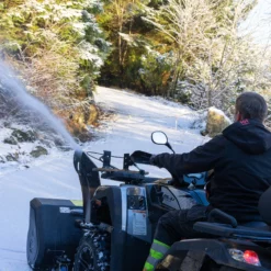 Snøfres ATV Med 15hp Motor -Møbler Salgsbutikk org snofres atv 0016