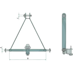Tilhengerfeste For Trepunkt Kat. 1 Smal -Møbler Salgsbutikk org tilhengerfeste trepunkt kat1 smal 05
