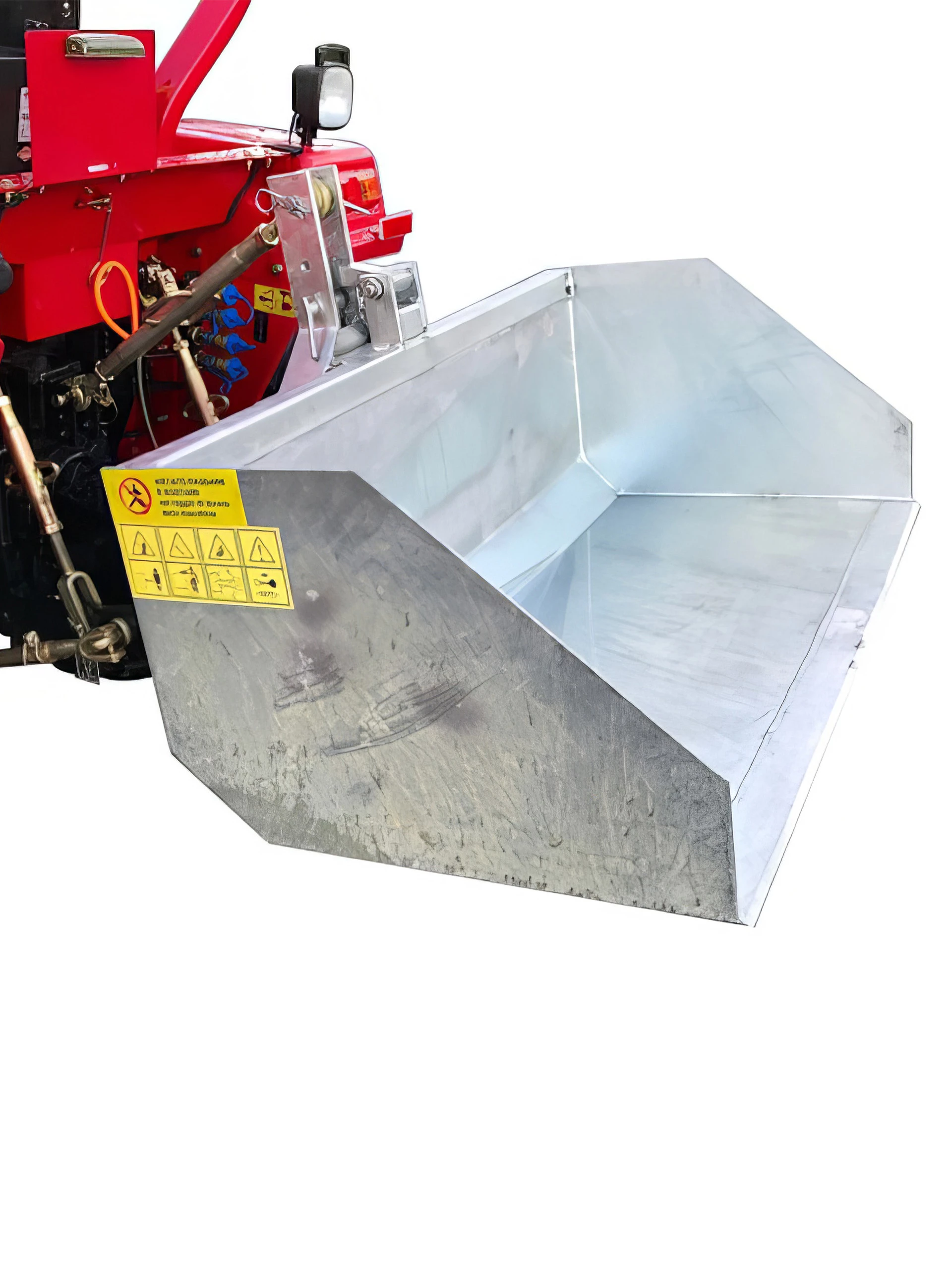 Galvanisert Tippskuffe Til Traktor 120cm 3 Galvanisert Tippskuffe Til Traktor 120cm