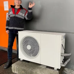 Varmepumpe EcoWee KP70 7,0 Kw Luft Til Vann WIFI -Møbler Salgsbutikk org varmepump ecowee 12