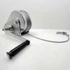 Manuell Vinsj Galvanisert 1200 Kg 40 Meter Vaier -Møbler Salgsbutikk org vinsj manuell rustfri 1200 02