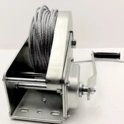 Manuell Vinsj Rustfri 550kg 20 Meter Vaier -Møbler Salgsbutikk org vinsj manuell rustfri 1200 051