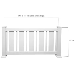 WeeGjerdet Helgeland Rekkverk 180 Cm -Møbler Salgsbutikk org weegjerdet helgeland 04